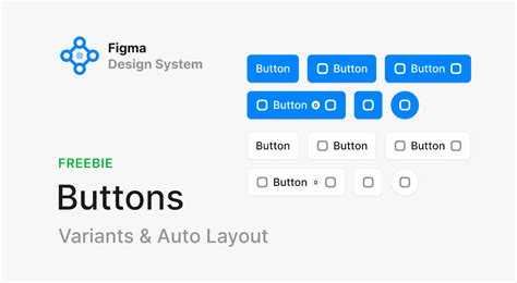 Buttons Auto Layout And Variants Figma Design System Figma