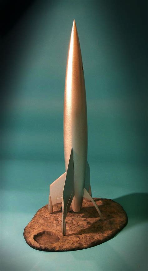 Vintage Science Fiction Model Kit Destination Moon Rocketship Luna