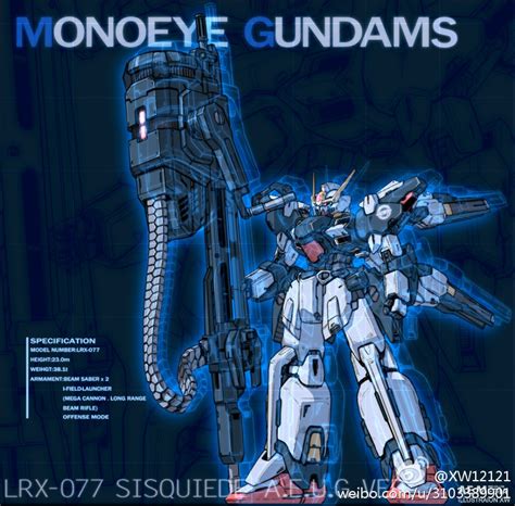Lrx 077 Sisquiede Monoeye Gundam Updated 5122013 Gundam Kits