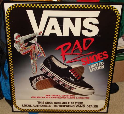 80s Stuff Picked Up This Cool Vintage Mid 80 S Rad Vans Sneakers