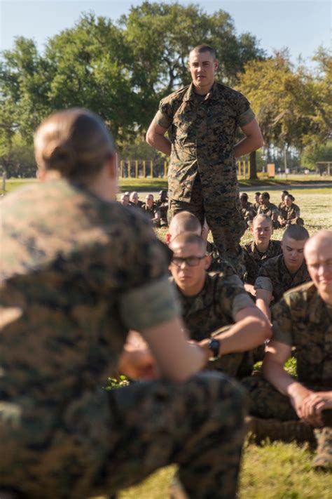 Dvids Images Drill Instructors Take Off Their Campaign Covers To