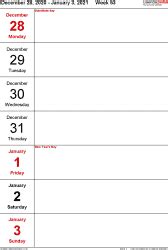 Free for personal and commercial use. Free Editable Weekly 2021 Calendar - Free printable 2021 calendar: includes editable version ...