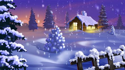 Animated Snow Falling Wallpaper Images