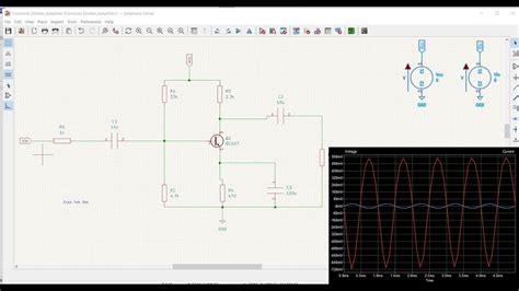Kicad Tutorial 30 Design And Simulation Of Common Emitter Amplifier
