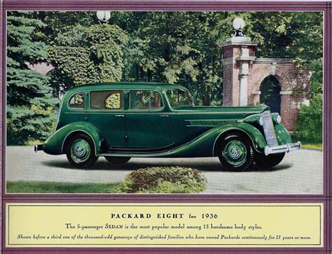 Image 1936 Packard1936 Packard 05 Packard Automotive Illustration
