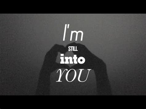 You can also drag to the right over the lyrics. Paramore - Still Into You Lyrics