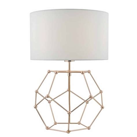 A Modern Geometric Design Table Lamp Inspire By The Structure Of
