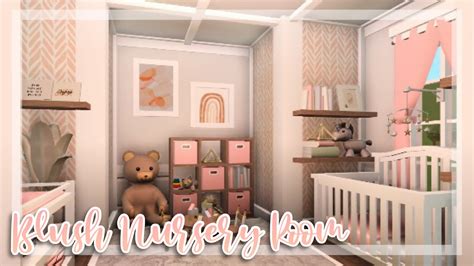 Today i made a kid nursery room suitable for a baby and a kid to share the room ( ´ω` ) costs: Blush Nursery Room SpeedBuild / Bloxburg Baby Update ...