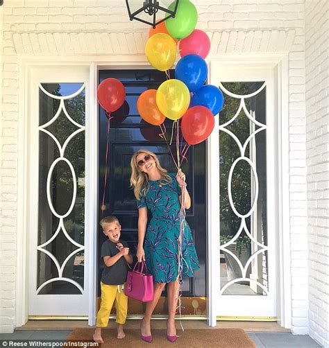 Reese Witherspoon Celebrates Son Tennessee S Fourth Birthday Daily Mail Online