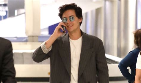 Cole Sprouse Goes Solo At The Airport On His 27th Birthday Cole