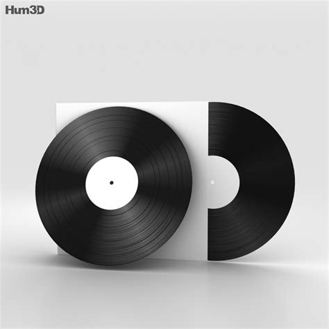 Vinyl Record 3d Model Electronics On Hum3d
