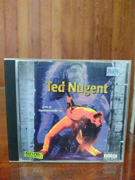 Cd Ted Nugent Live At Hammersmith 79 Raro Item De Música Sony Nunca Usado 60506490 Enjoei
