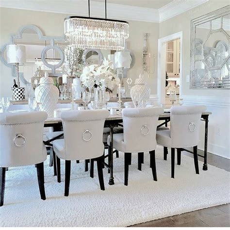 P̠i̠n̠t̠e̠r̠e̠s̠t̠ Cxviii 🍎💋 White Dining Room Luxury Dining