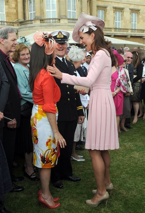 Kate Middleton Attends At Buckingham Palace Garden Party In London