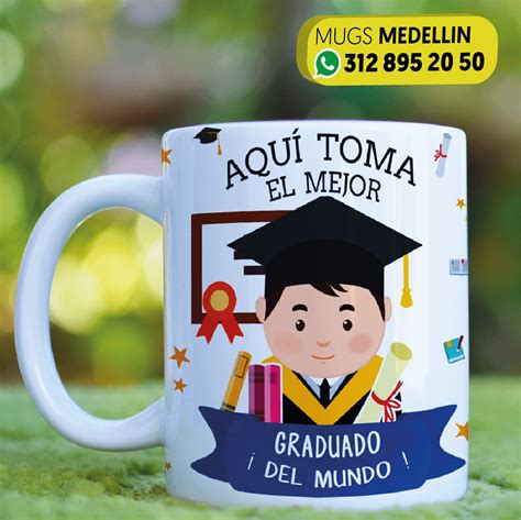 Mugs De Graduacion En Medellin Personalizados Precio