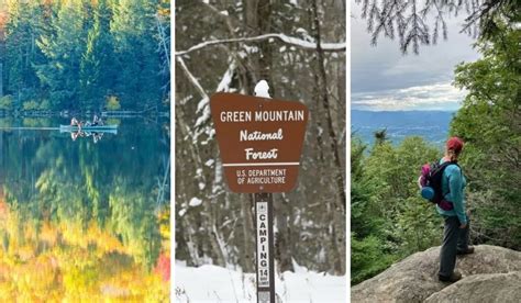 Highlights Of The Green Mountain National Forest In Vermont
