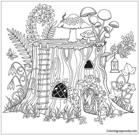 Secret Garden 1 Coloring Page Free Printable Coloring Pages