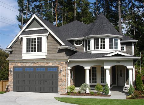 We offer garage doors, glass garage doors & garage door repairs. Trend Alert: Gray & Black Garage Doors
