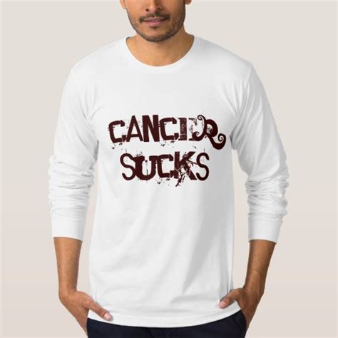 Cancer Sucks T Shirt Zazzle