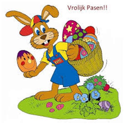 Happy easter coloring page tangle doodle design egg with text greeting. Vrolijk Pasen - v.v. OSO