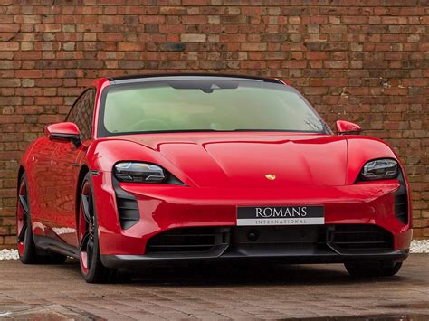 2020 Used Porsche Taycan Turbo S | Carmine Red