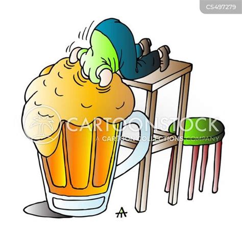Man And Beer Cartoons And Comics Funny Pictures From Cartoonstock
