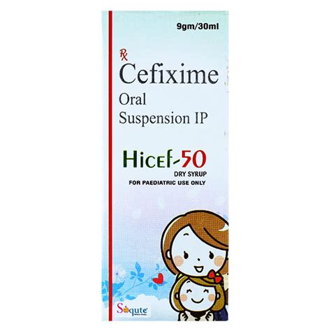 Hicef 50 Dry Syrup 30ml Price Uses Side Effects Netmeds