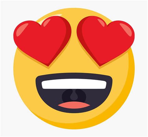 In Love Heart Emoji Sticker In Love Heart Emoji Heart