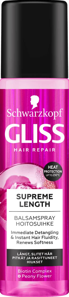 Schwarzkopf Gliss Supreme Length Balsamspray 200 Ml 437