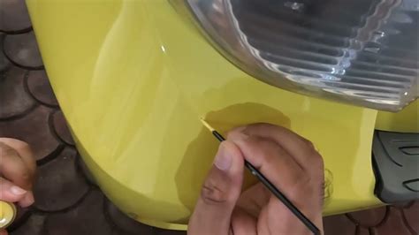 Diy Touch Up Repair Kit On Car Paint Pj86 Youtube