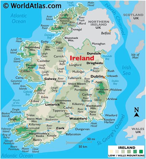 Ireland Maps And Facts World Atlas
