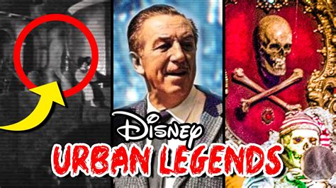 Top 7 Disney Myths Urban Legends And Spooky Secrets Youtube