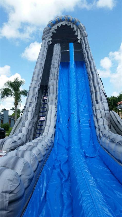 Biggest Water Slide Bounce House In Florida The Twister Big Water