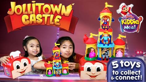 2020 Jollitown Castle Jollibee Jolly Kiddie Meal Toy Complete Set Youtube