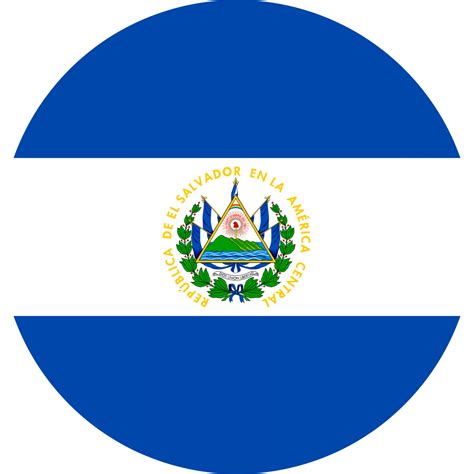El Salvador Flag Vector Free Download Flags Web