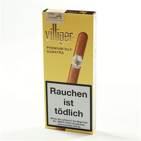 Villiger Premium No 3 Sumatra Online Bei Cigarmaxx Kaufen