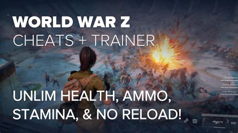 How To Use Trainer In World War Z Zombies World War Pc Trainer YouTube