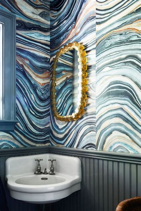 44 Bathroom Wallpaper Ideas That Will Inspire You To Be Bold