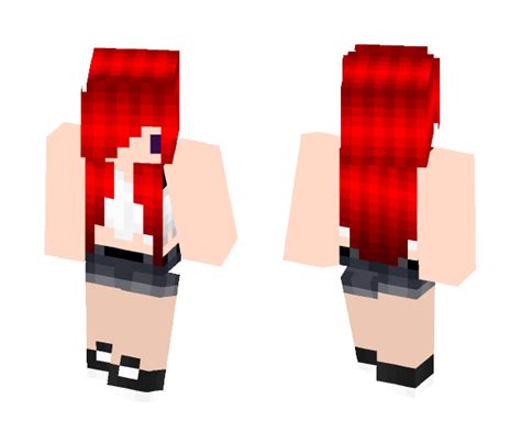 Download Kawaii Red Hair Girl Minecraft Skin For Free Superminecraftskins