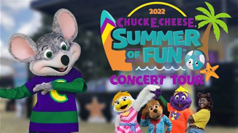 Chuck E Cheeses Summer Of Fun Concert Trinity Park Fort Worth Tx