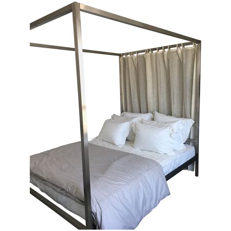 Portica Queen Canopy Bed | Queen canopy bed, Canopy bed, Bed