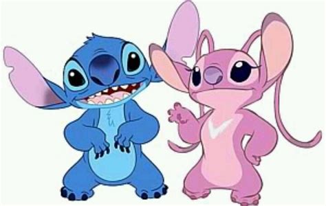 Stitch And Angel Stitch Drawing Cute Cartoon Wallpapers Stitch And