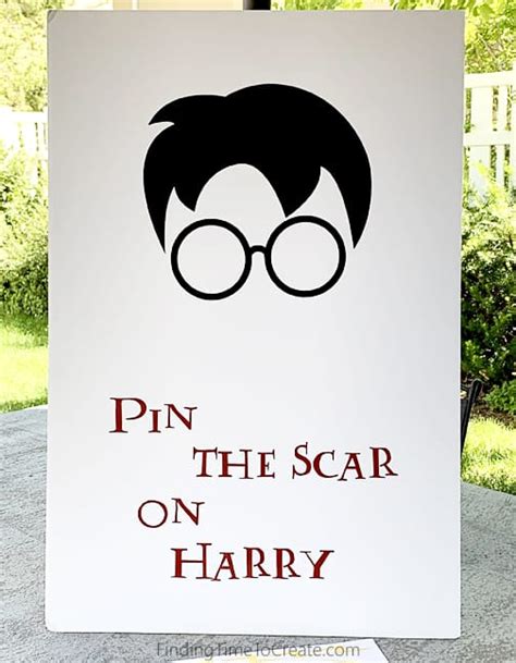 Harry Potter Pin The Scar Printable