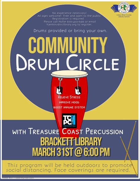 Community Drum Circle With Treasure Coast Percussion Vero News