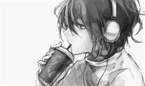 Aesthetic Anime Pfp Listening To Music Pin On Anime Animated  In