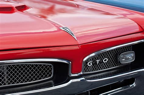 1967 Pontiac Gto Grille Emblem Photograph By Jill Reger Pixels