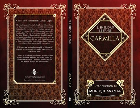 Carmilla By J Sheridan Le Fanu Crystal Lake Entertainment