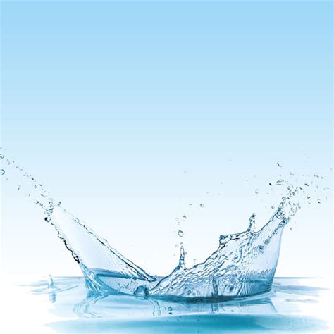 Water Splash Effect Background Material Water Water Effect Drops