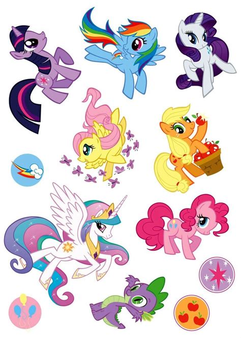 Whether you want your house to look like it popped out of magazine or my little pony faux taxidermy you pick. MY LITTLE PONY Sticker Set Decal Graphic Wall Decor Art ...