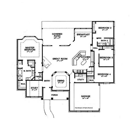 Looking for a small house plan under 2500 square feet? Beautiful 2500 Sq Foot Ranch House Plans - New Home Plans Design